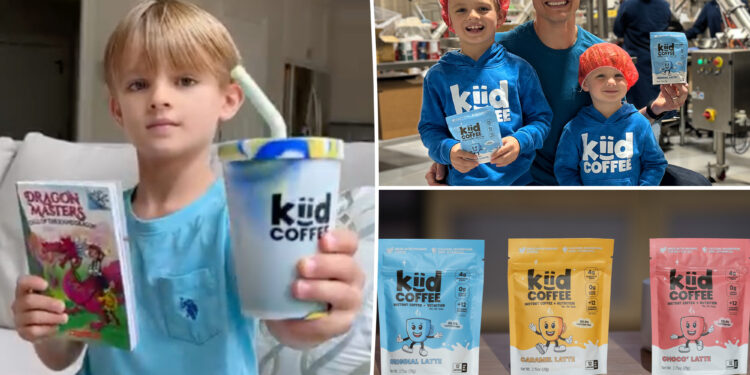 This nutrient-packed coffee is made especially for kids