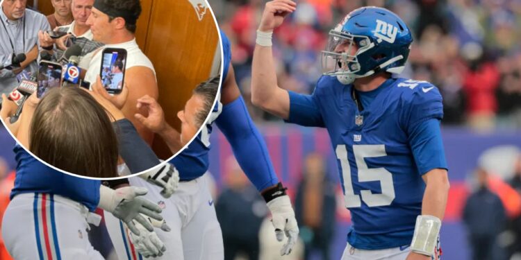 Tommy DeVito was auditioning for Patriots in Giants finale