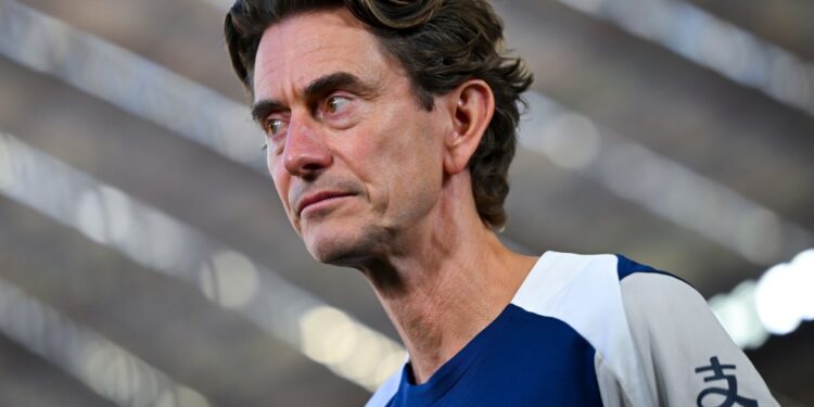 Thomas Frank, Tottenham Hotspur coach.