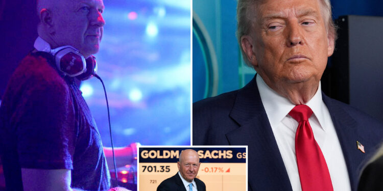 Trump blasts Goldman Sachs CEO David Solomon over bank's tariffs warning
