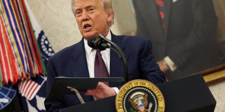 Trump threatens 100 percent tariff on computer chips with a gigantic loophole