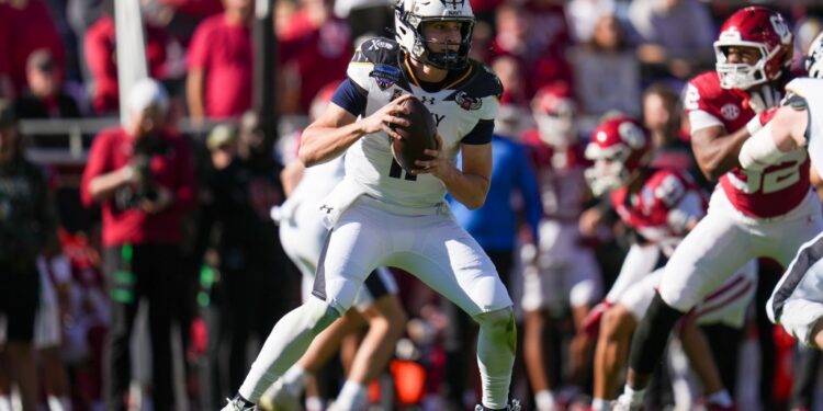 Blake Horvath of Navy.