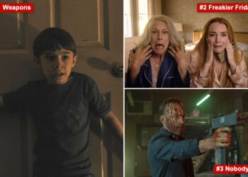 'Weapons' maintains top spot on weekend box office ahead of newcomer 'Nobody 2'