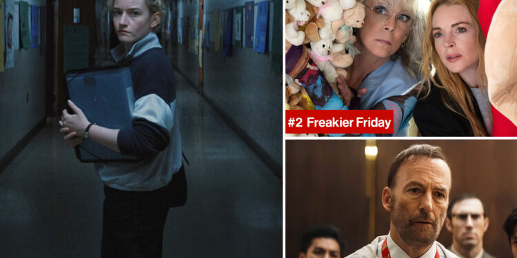 'Weapons' sticking to its guns as No. 1 at box office for second Friday