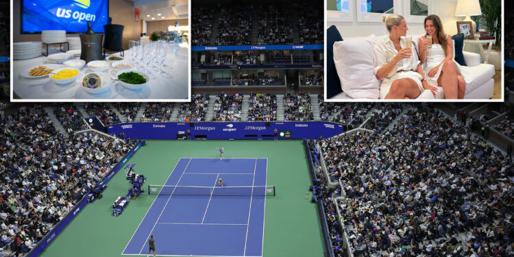 What it's really like to watch tennis in the US Open's priciest seats