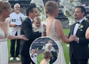 White Sox game features 60-second wedding ceremony