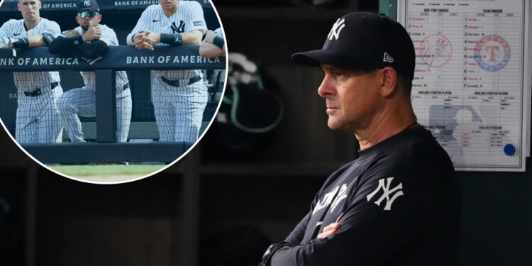 Why do Yankees seasons start to crack at the same time?