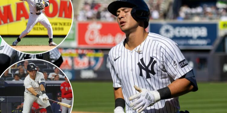 Yankees' Anthony Volpe out of lineup with Aaron Boone coy on return