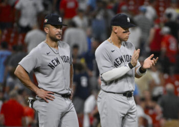 Yankees outfield returns of Aaron Judge, Giancarlo Stanton still unclear