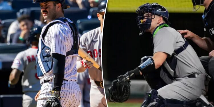 Yankees standing by Austin Wells at catcher even as Ben Rice rises