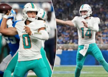 Zach Wilson, Quinn Ewers show out in impressive Dolphins day