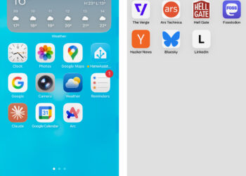 A screenshot of Paulus Schoutsen’s iOS homescreen.
