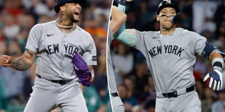 Aaron Judge, Luis Gil lead Yankees to win over Red Sox