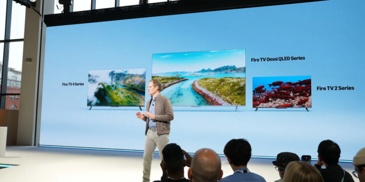 Amazon debuts its latest Fire TVs, including a new Omni QLED model