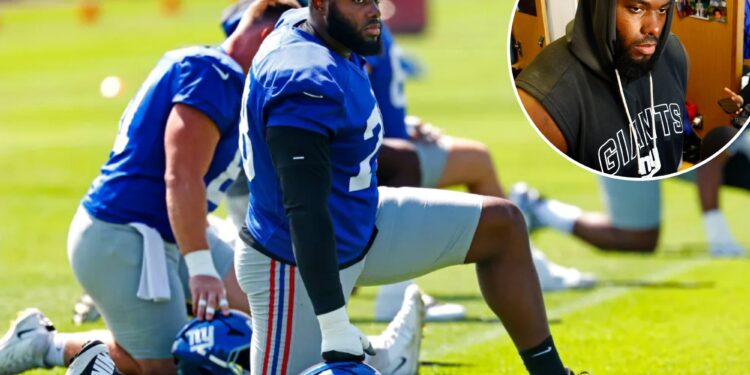 Andrew Thomas listed as doubtful for Giants' season opener