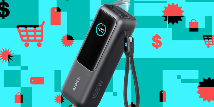 Anker’s power bank with built-in USB-C cables is $25 off