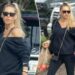 Anna Kournikova shows off baby bump in rare public appearance