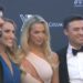 Anthony Volpe poses with stunning blonde at Yankees charity event