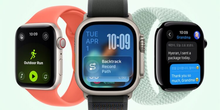 Apple will launch watchOS 26 on September 15th