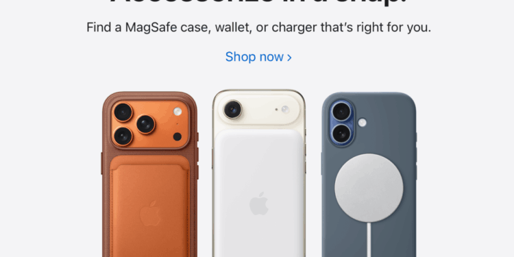 Apple’s new MagSafe battery is only designed for the new iPhone Air