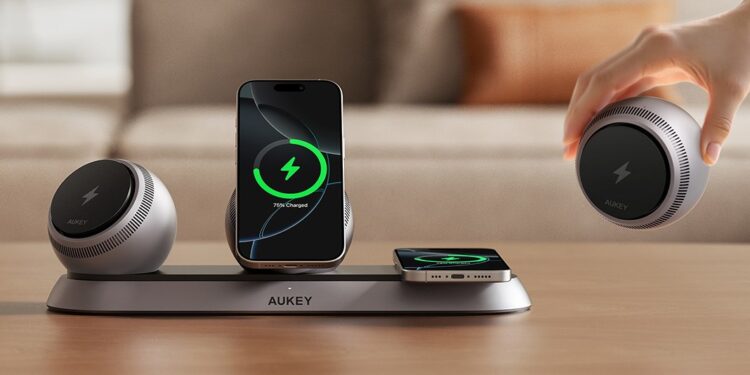 Aukey’s new charger gives more freedom through the power of the orbs