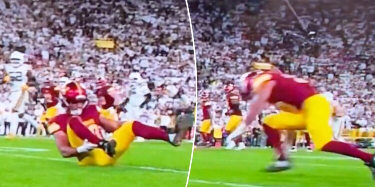 Austin Ekeler exits with Achilles injury in Commanders nightmare