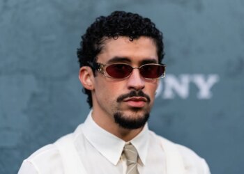 Bad Bunny attending the "Caught Stealing" New York Premiere.