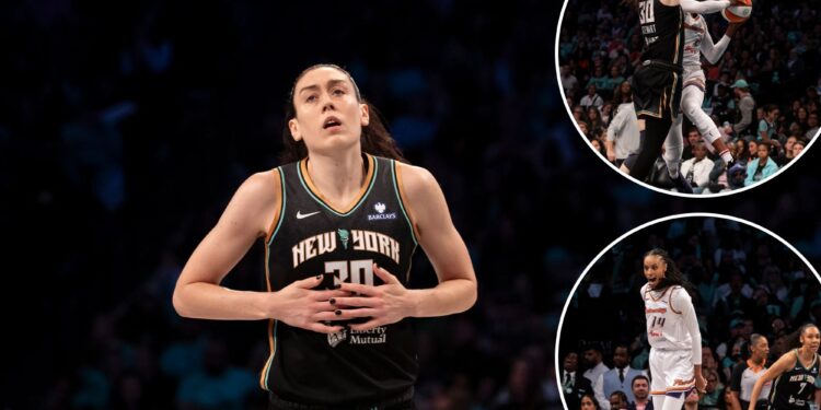 Breanna Stewart's grit couldn't stop Liberty from letting Game 2 slip away