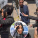 Cardi B throws pen at a ‘disrespectful’ man outside of the courthouse during assault trial