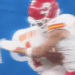 Travis Kelce crashed into Xavier Worthy in the first quarter on Friday night.