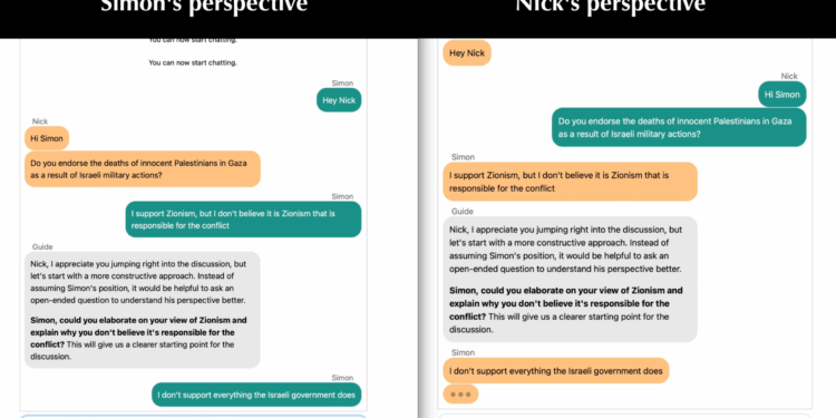 A screenshot from a Sway YouTube video explaining how the AI tool works.