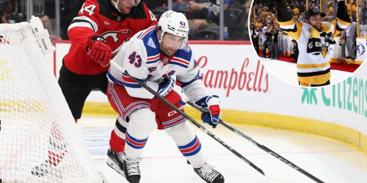 Conor Sheary has 'nothing to lose' as he looks to make Rangers roster