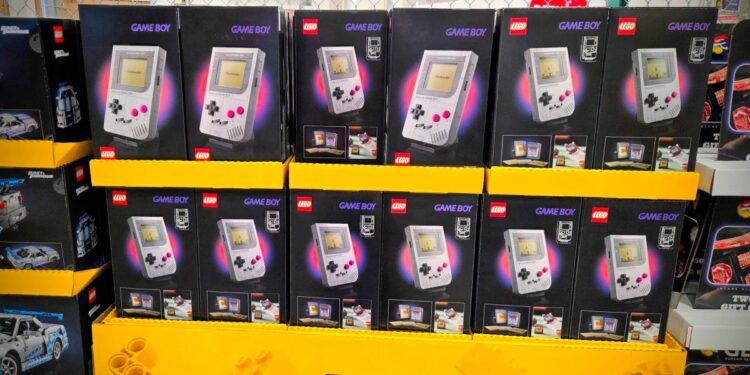 Costco is already selling piles of Lego Game Boys cheaper than the Lego company