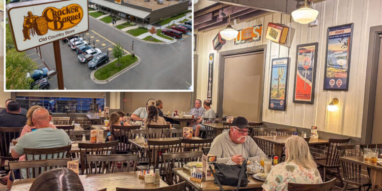 Cracker Barrel dethroned as Republican diners flee over logo fiasco: report