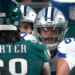 Dak Prescott appeared to spit toward the Eagles' Jalen Carter.