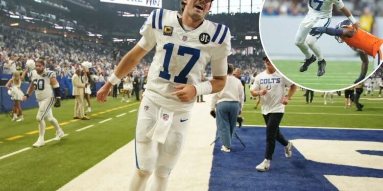 Daniel Jones leads Colts on game-winning drive to defeat Broncos