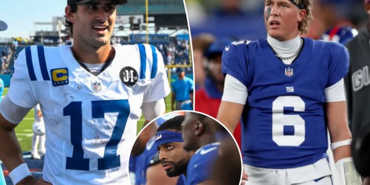 Darius Slayton wants Giants to give Jaxson Dart what they took from Daniel Jones