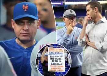 David Stearns, Carlos Mendoza are on clock after Mets' heartless flop
