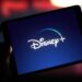 Illustration of the Disney+ logo displayed on a tablet screen.