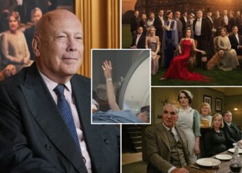 'Downton Abbey' creator undergoes 'terrifying' tremor procedure