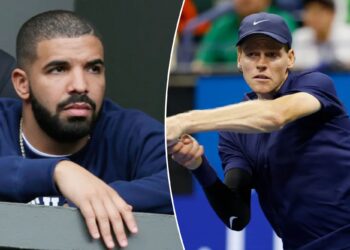 Drake makes $300K US Open bet on Jannik Sinner