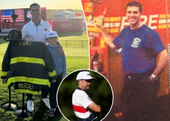 FDNY lieutenant, whose dad died on 9/11, has US Ryder Cup message
