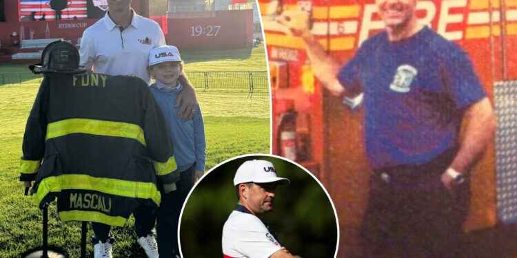 FDNY lieutenant, whose dad died on 9/11, has US Ryder Cup message
