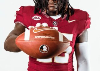 Florida State linebacker Ethan Pritchard is in critical condition after he was shot Sunday night while visiting family in Havana, the program said in a statement on X.