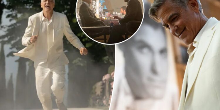 George Clooney navel-gazes in a bland Hollywood satire