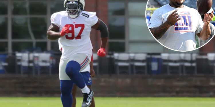 Giants' Dexter Lawrence is 'flowing' and knows sacks are coming