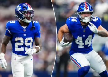 Giants backfield putting 'trust' in Brian Daboll's usage plan