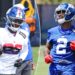 Giants cornerbacks Cor'Dale Flott and Deonte Banks locked in dead heat to win final starting job