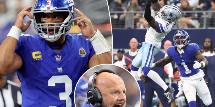 Giants just weren't good enough in Week 2 Cowboys classic