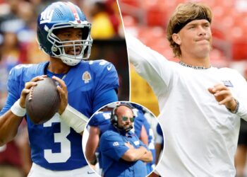 Giants make their Russell Wilson-Jaxson Dart decision for Week 2